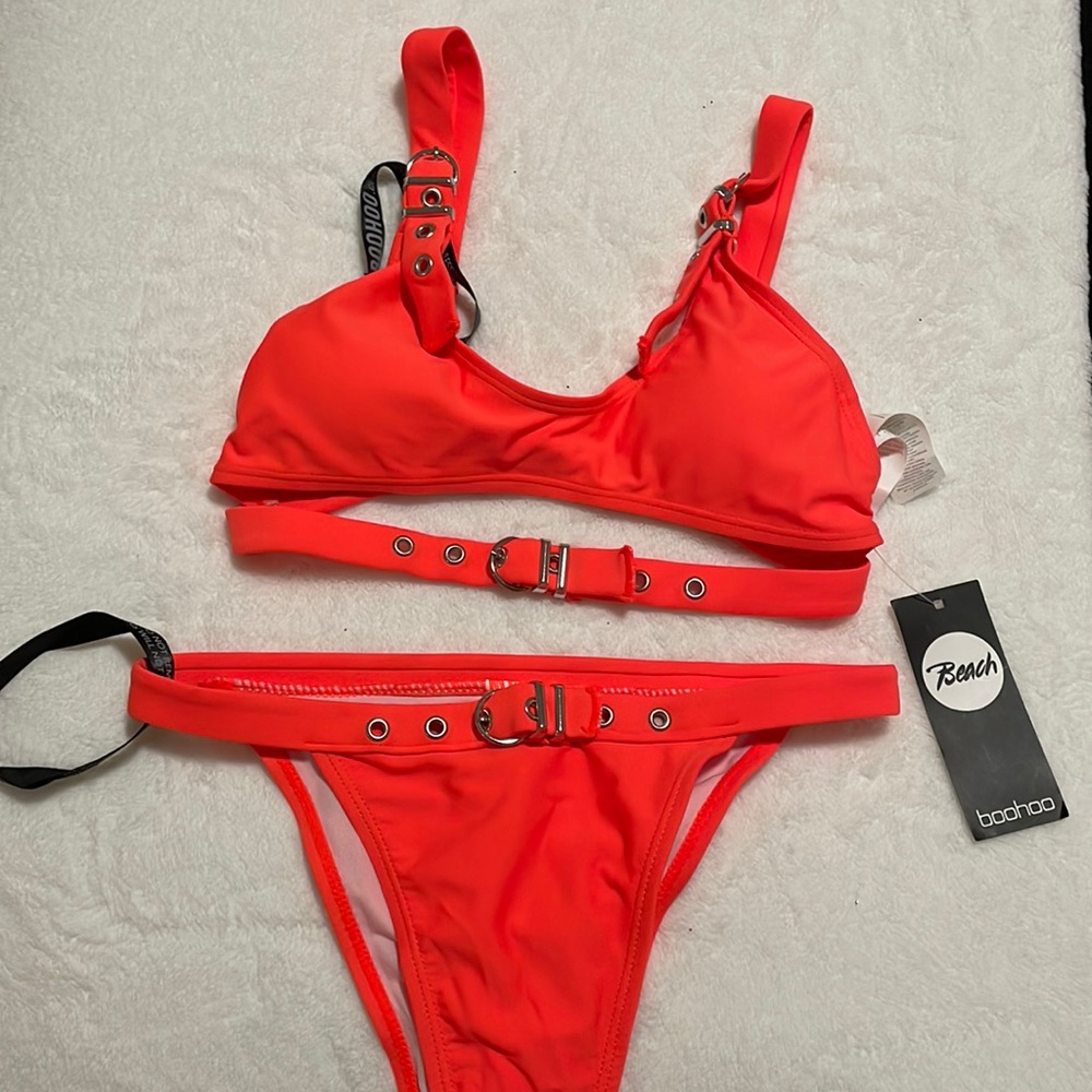Bright Orange Boohoo Bikini